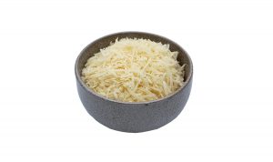 Parmezaanse kaas in een bakje